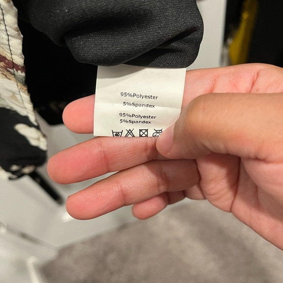 GRACE KARIN Women Floral Print Dress Spaghetti Strap V Neck Mini Dress Size S - Picture 9 of 10